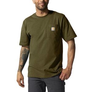 Carhartt Men's Short Sleeve Tee in Olive